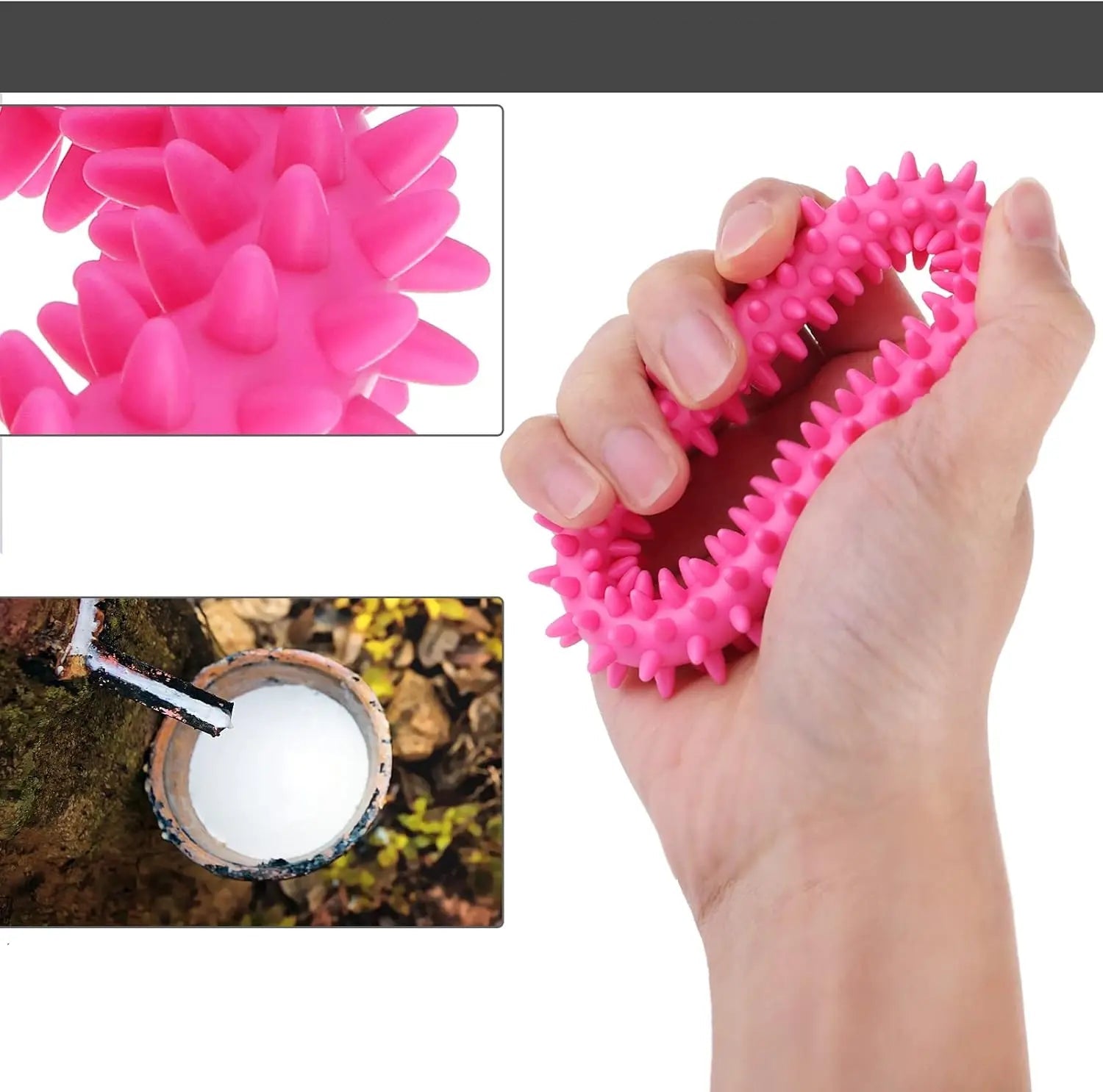 Pet Teething Rubber Chew Toy