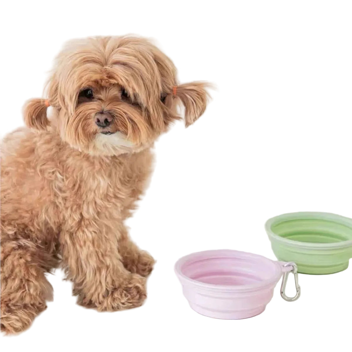 Portable Silicone Folding Pet Bowls