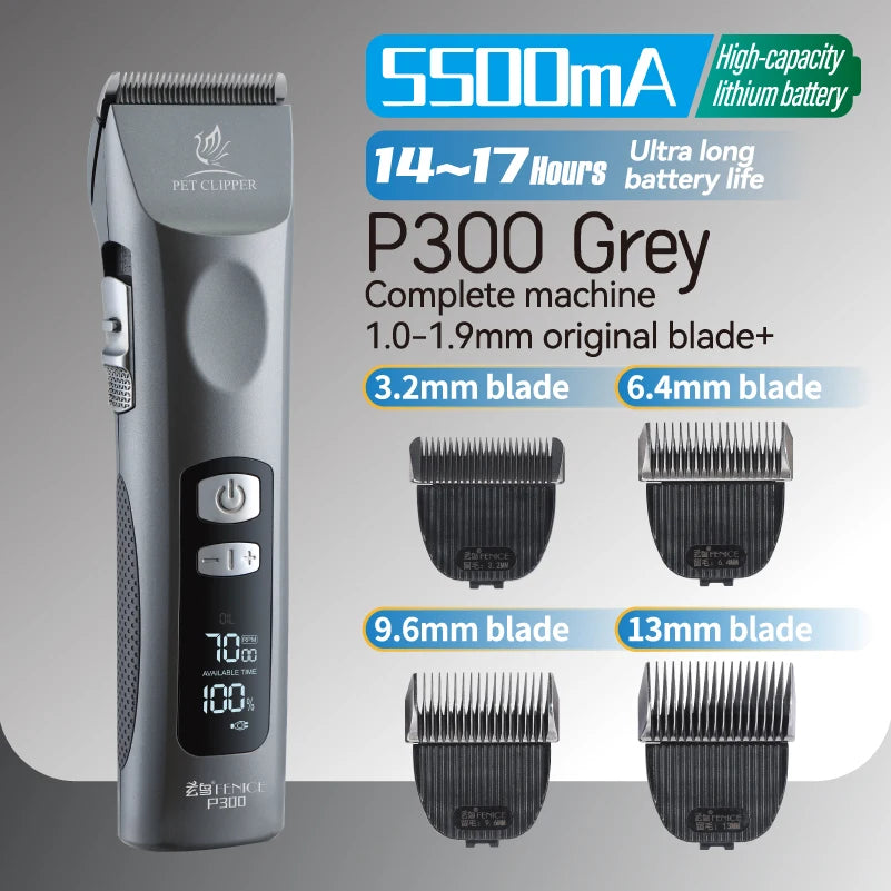 Cordless Pet Grooming Clipper