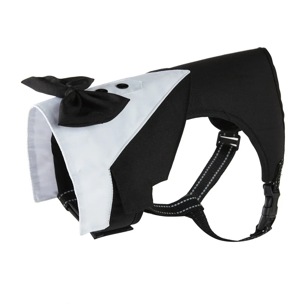Dog Tuxedo Formal Vest Suit