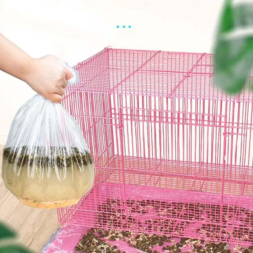 Pet Disposable Plastic Mat Cage Tray Cover