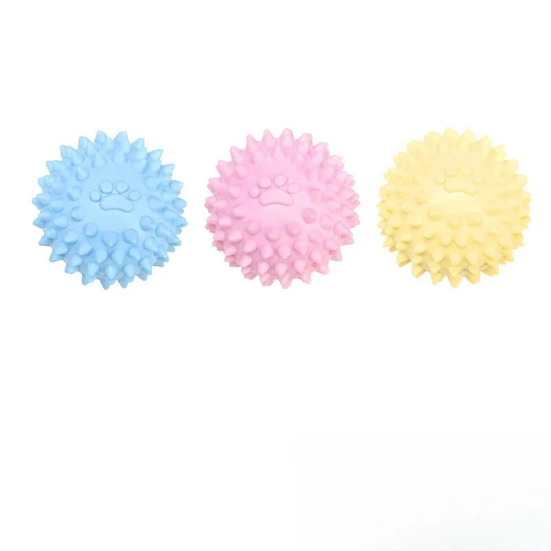 Interactive Pet Rubber Ball Toy