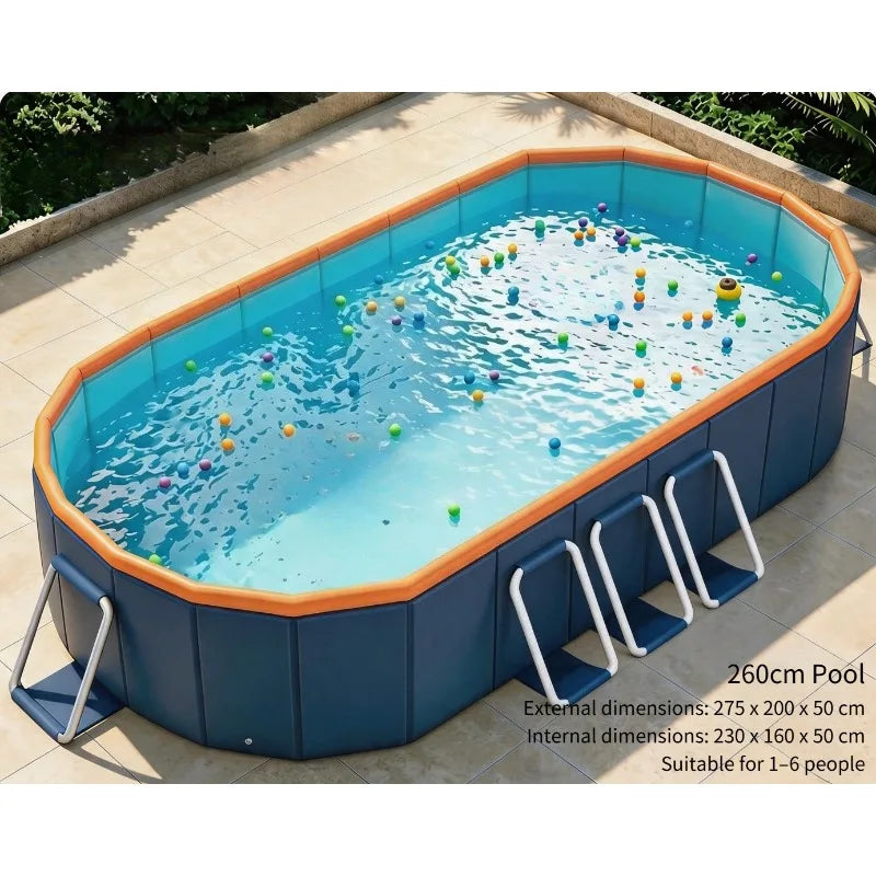 Easy-Set Backyard Swimming Pool