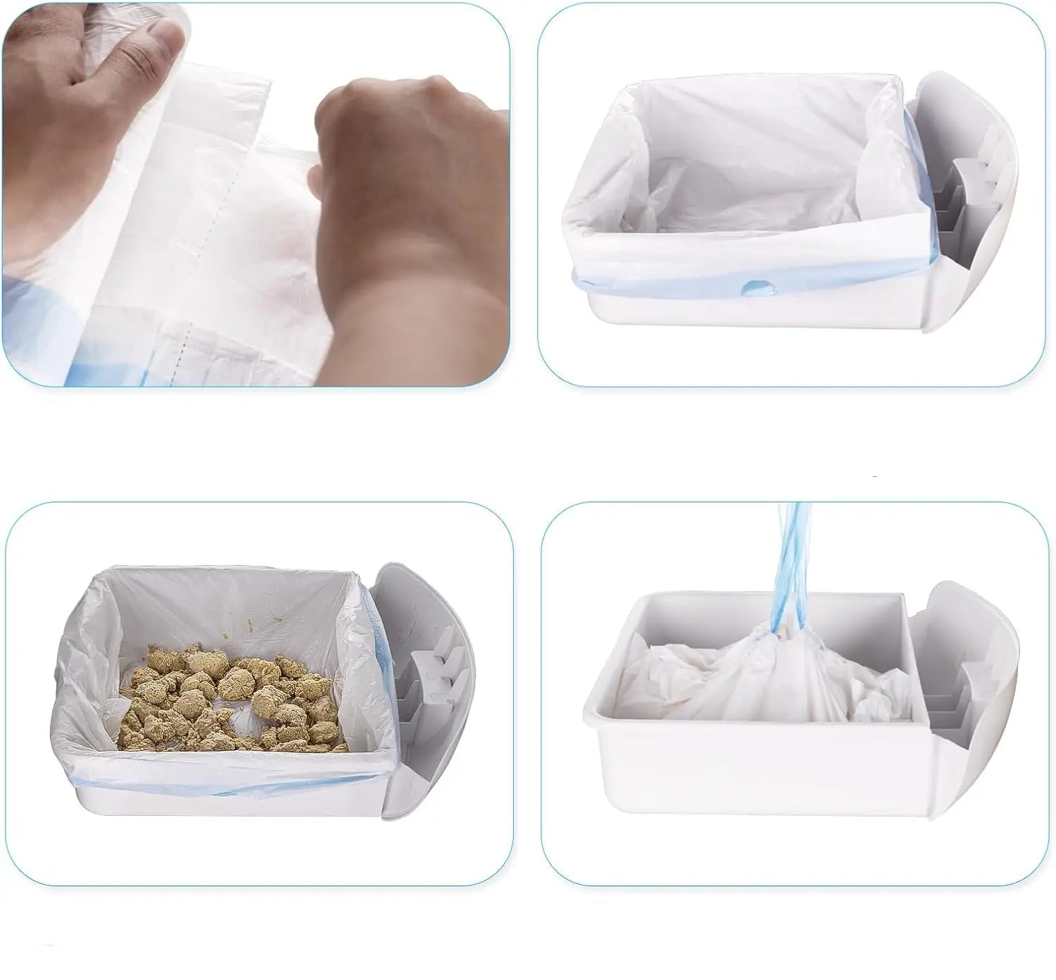 Cat Litter Bags Extra Large Box Liners