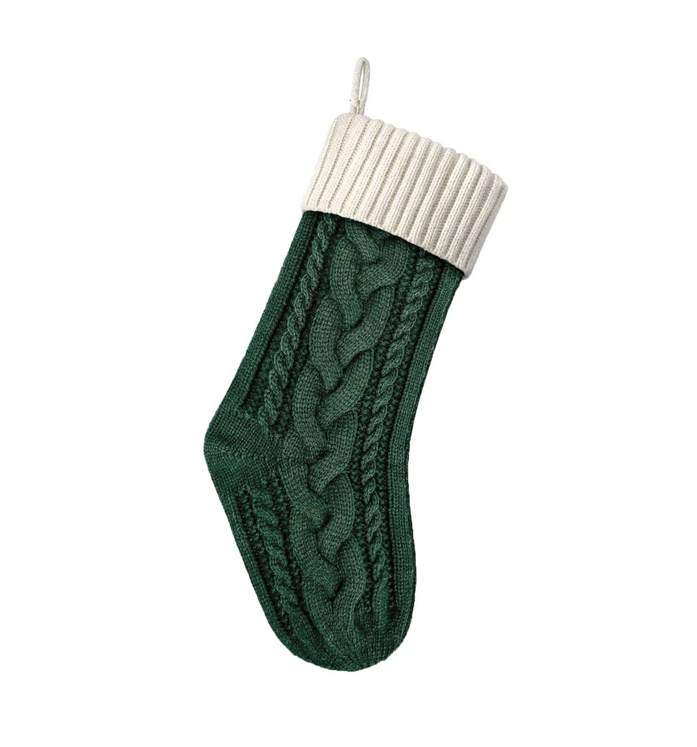 Classic Knitted Christmas Stocking