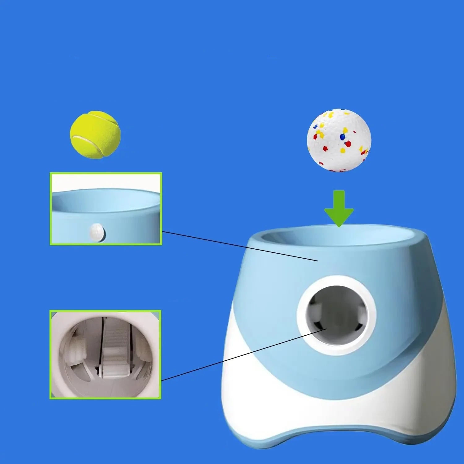 Dog's Automatic Ball Launcher