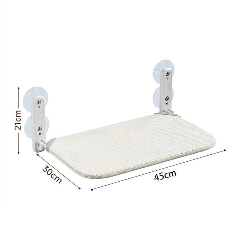 The hammock shown flat with its 45 cm dimensions