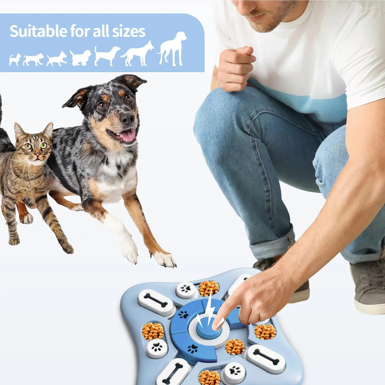 Dog Enrichment Slow Feeder Toy