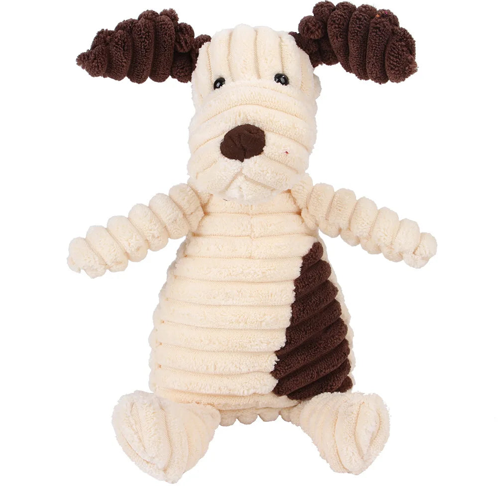 Pet Dog Molar Corduroy Toy