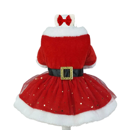 Santa Christmas Dress for Dogs and Cats for Australian cats