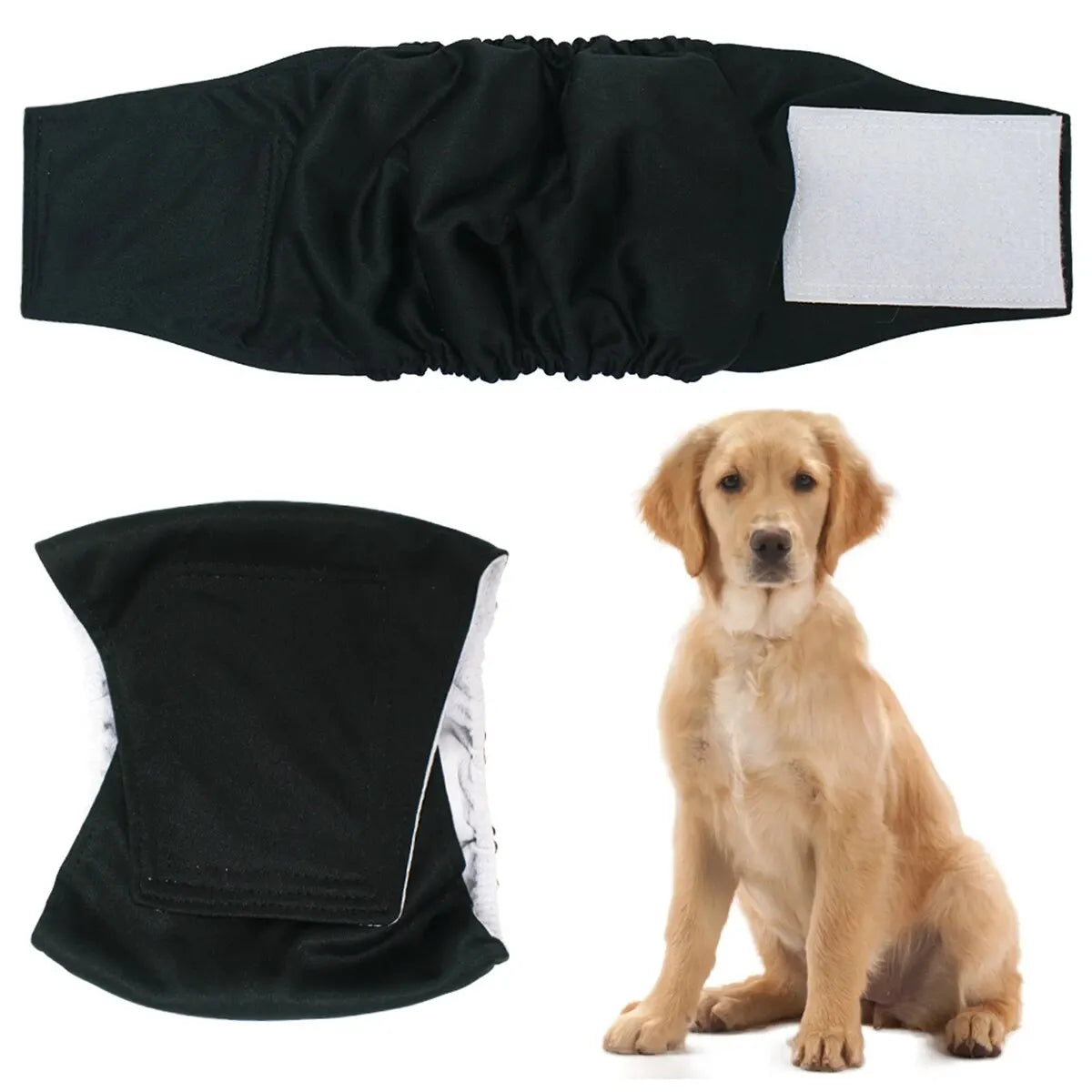 Absorbent Washable Male Dog Belly Band