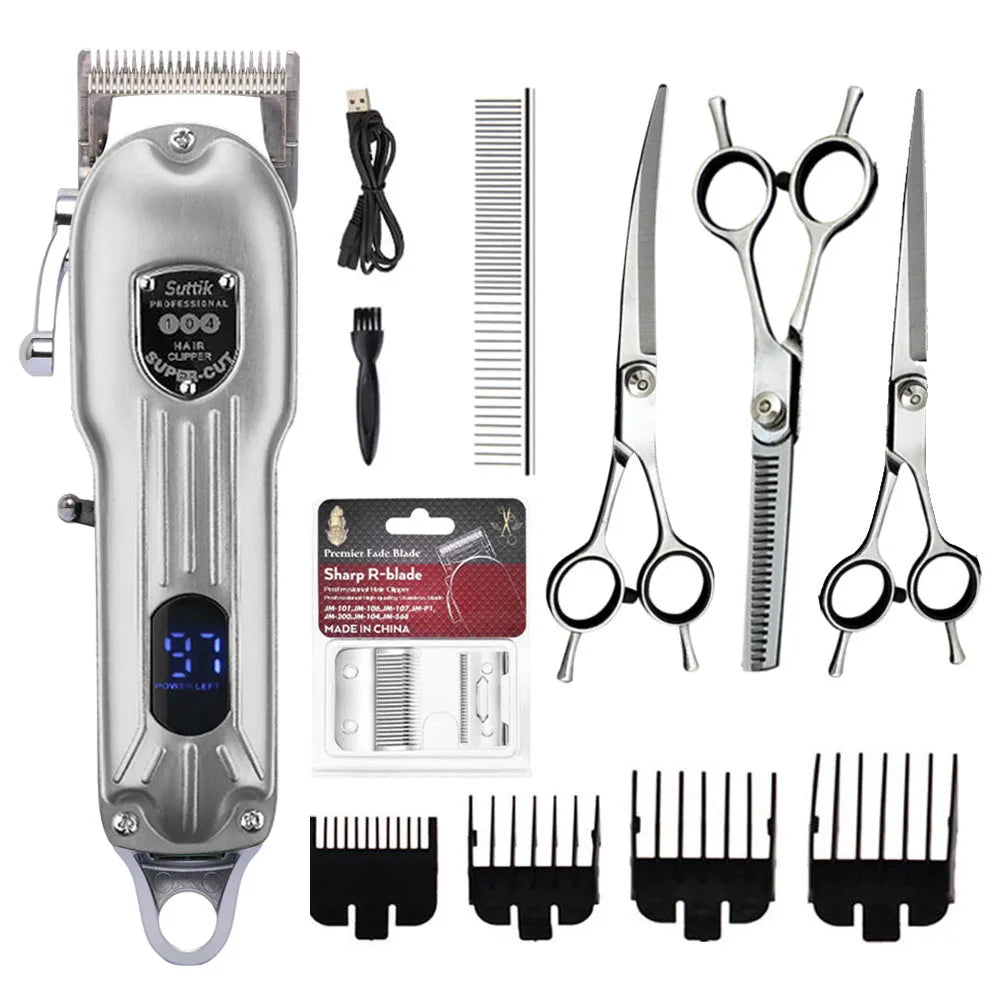 Rechargeable Pet Grooming Clipper