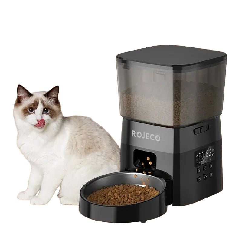 Smart Pet Feeder with Button Control