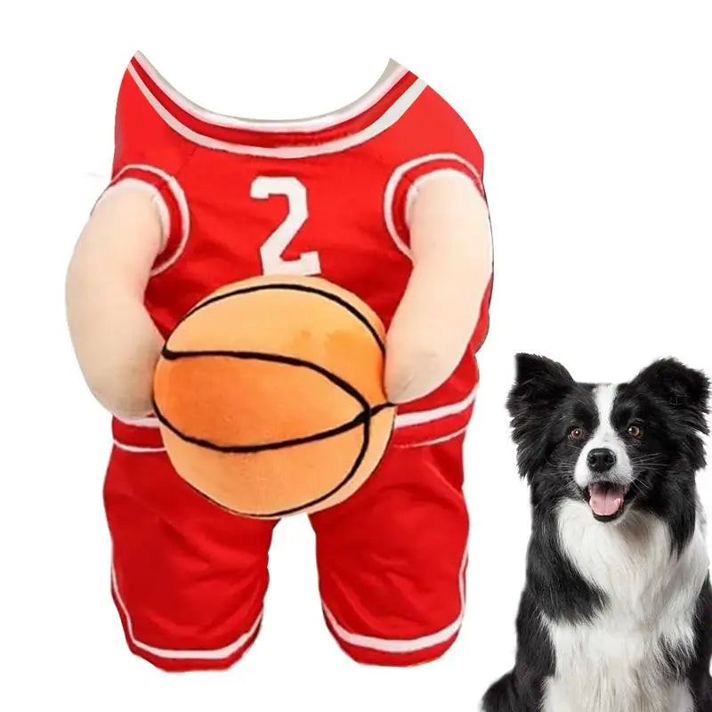 Basketball Playing Dog Inspired Costume