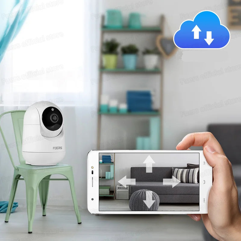 5MP Indoor Surveillance Camera with Tracking