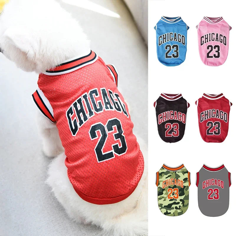 Basketball Jersey Pet Clothes