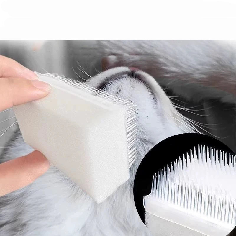 Multifunctional Sponge Cleaning Pet Brush Comb