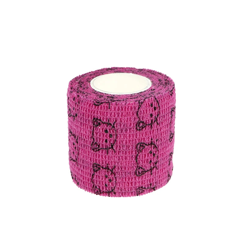 Printed Elastic Bandage Self Adhering Wrap