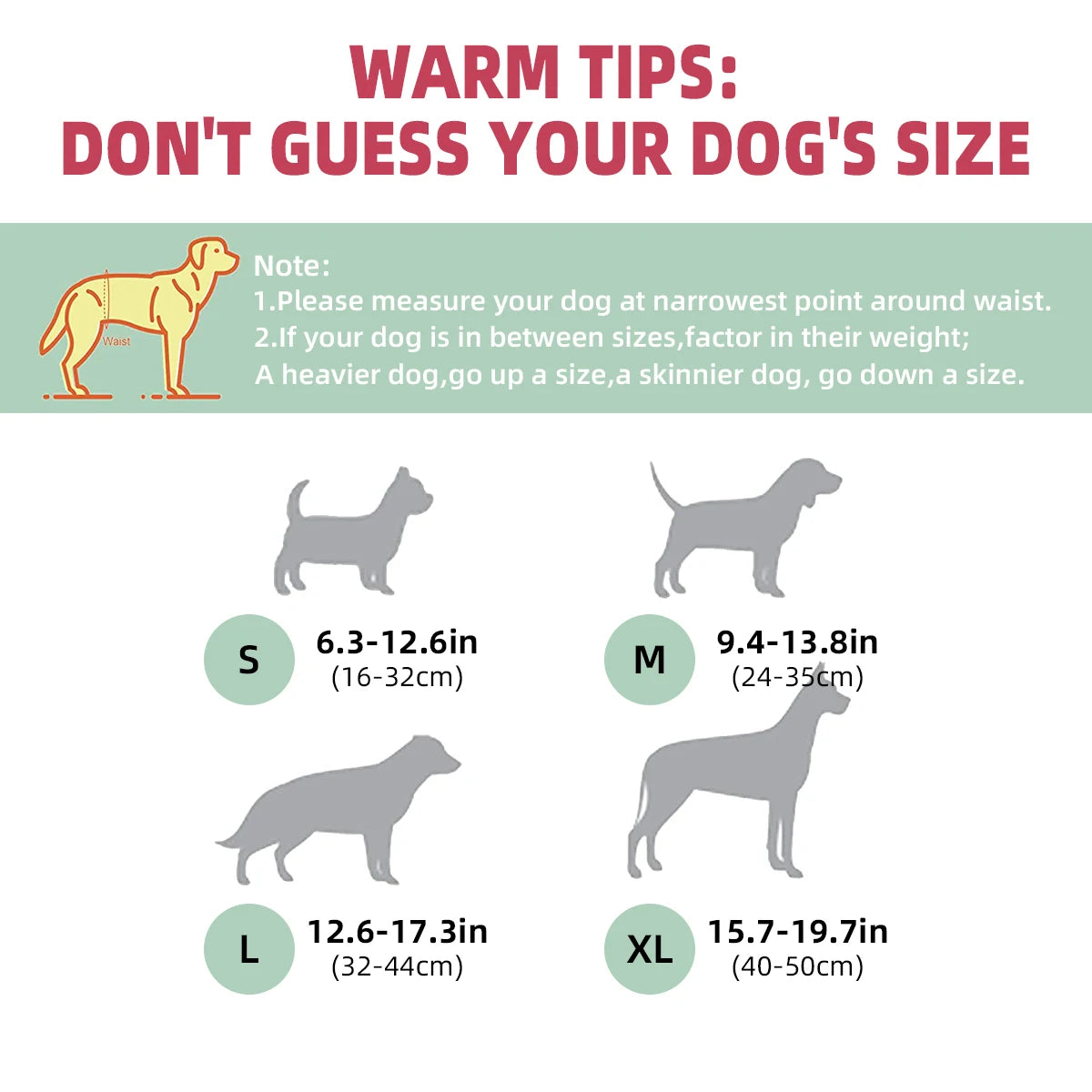 Absorbent Washable Male Dog Belly Band