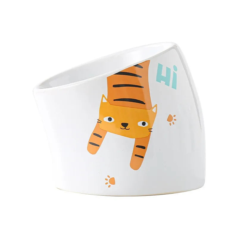 Anti Flip Resistant Dual Bowl for Cats And Dogs