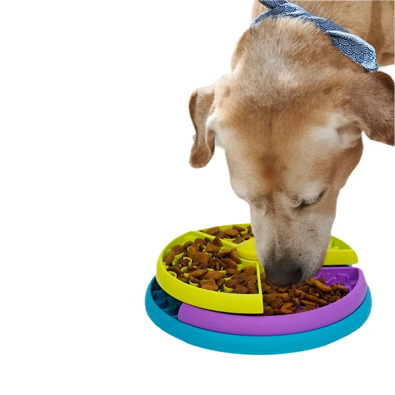 Interactive Slow Feeder Dog Puzzle Toy