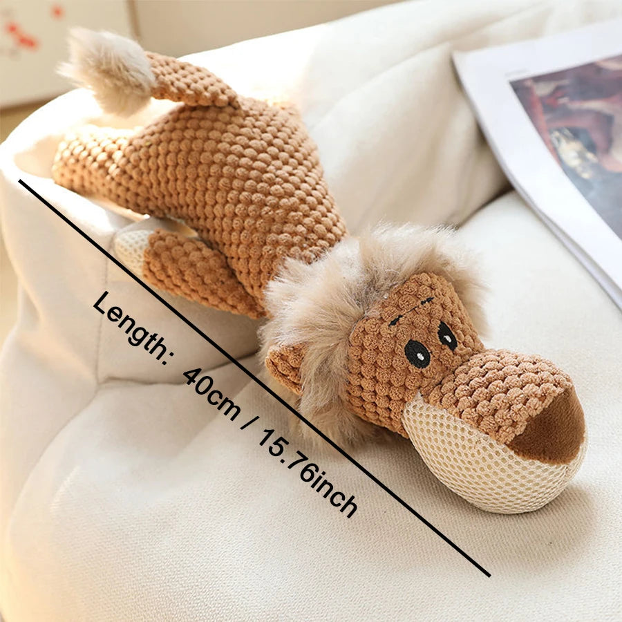 Bite-Resistant Sound Plush Dog Toy