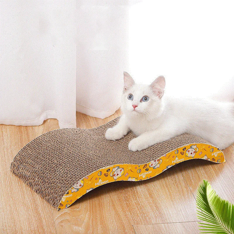 Corrugated Cat Scratching Board and Bed