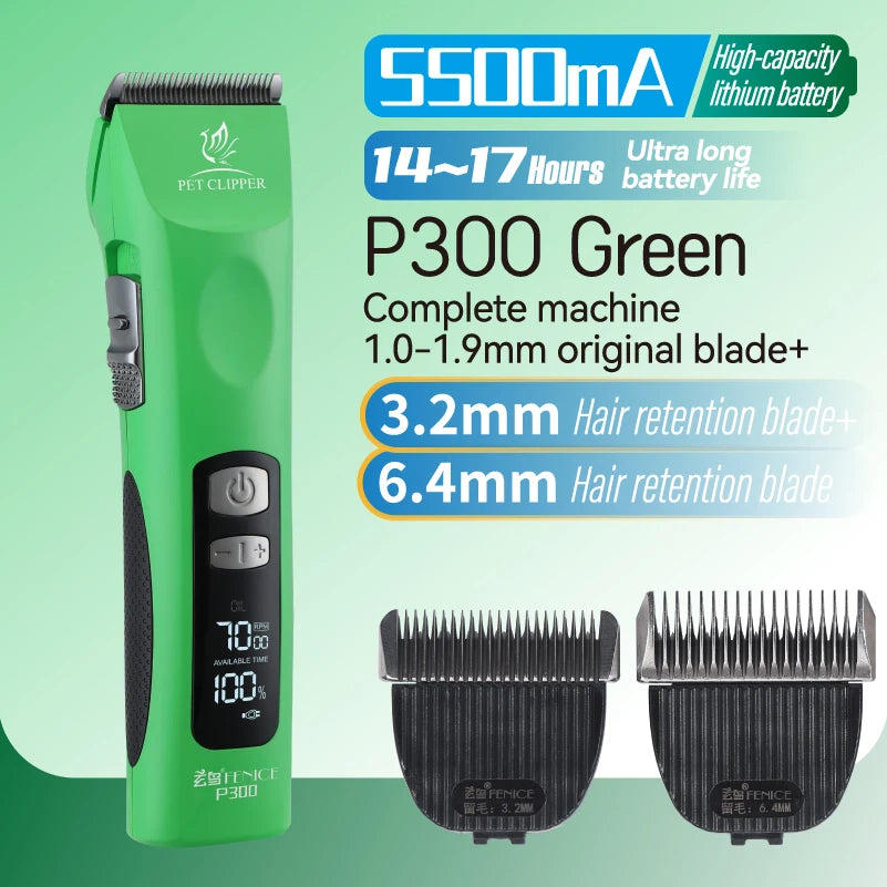 Cordless Pet Grooming Clipper