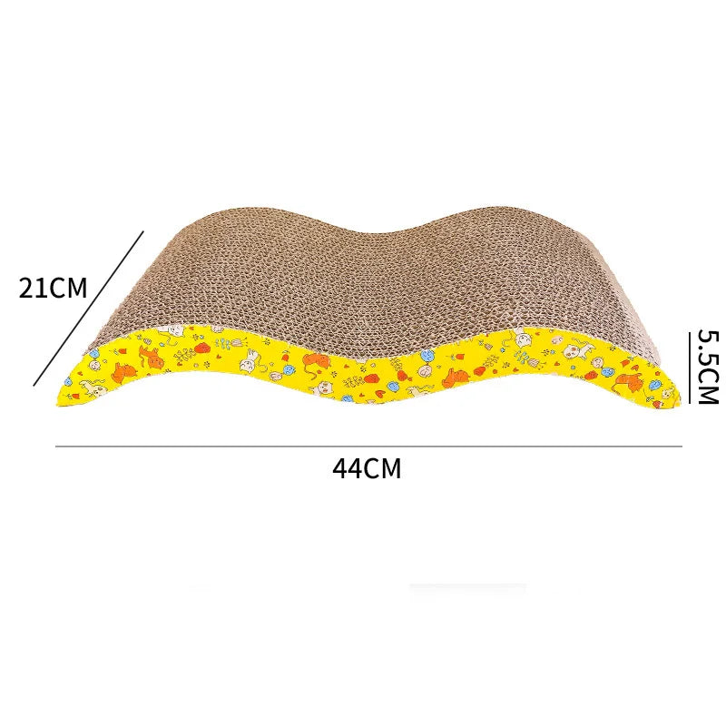 Corrugated Cat Scratching Board and Bed