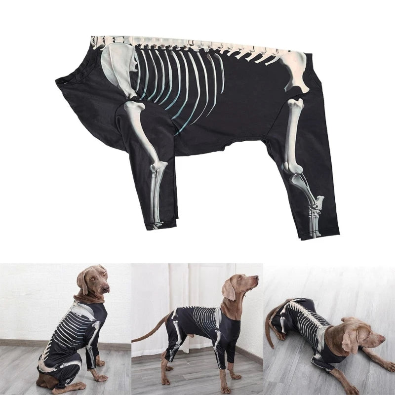 Hoodie Skeleton Costume for Dogs
