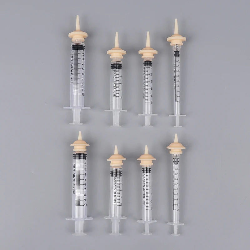 Pet Feeding Tool with Silicone Nipple Feeder