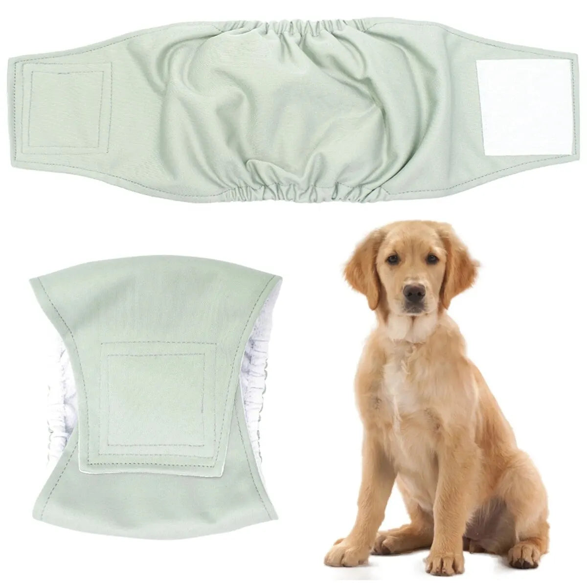 Absorbent Washable Male Dog Belly Band