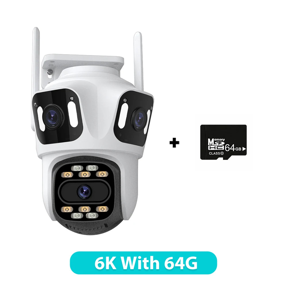 6K HD Outdoor WiFi Security Camera