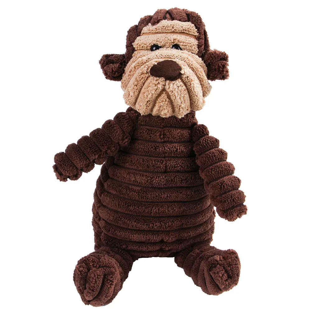 Pet Dog Molar Corduroy Toy
