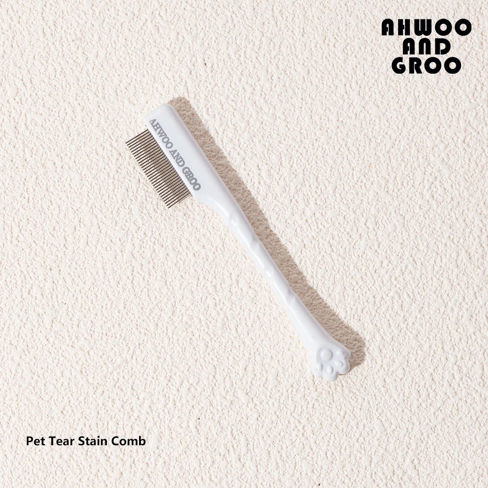 Pet Tear Stain and Hair Grooming Set