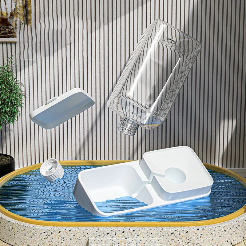 Pet Food and Water Dispenser