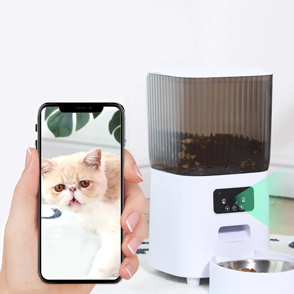 5L Smart Automatic Pet Feeder with Camera