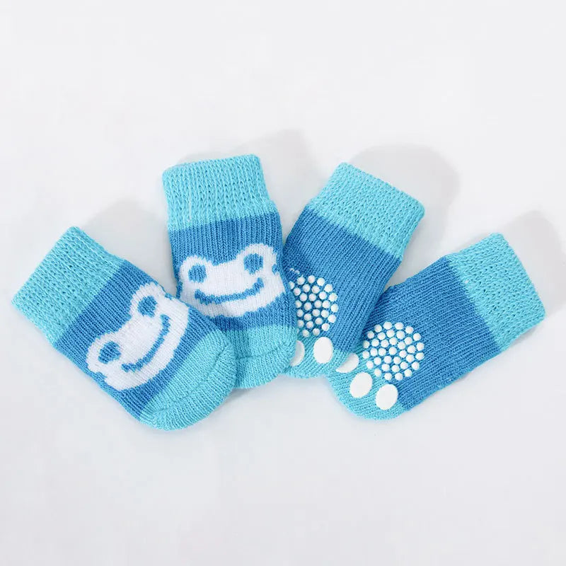 Paw Printed Anti-slip Dog Socks