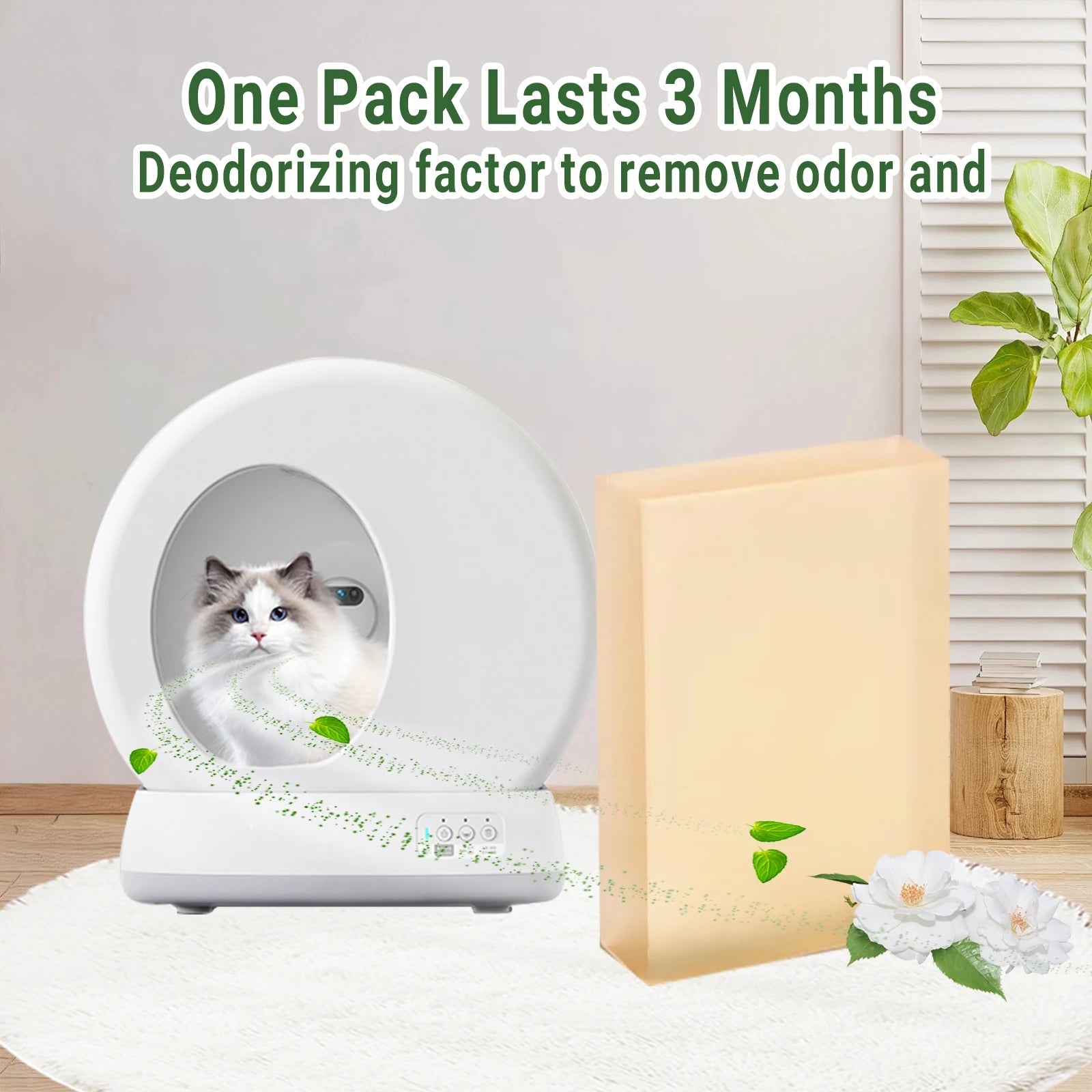 Odour-Control Cat Litter Deodorizer
