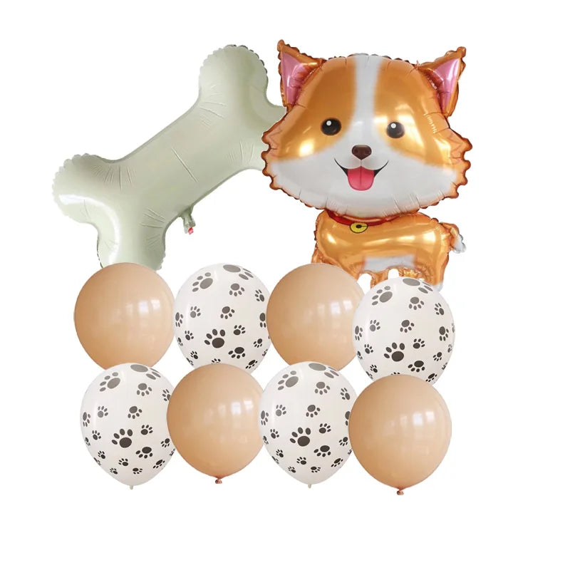 Dog-Themed Helium Foil Balloons!