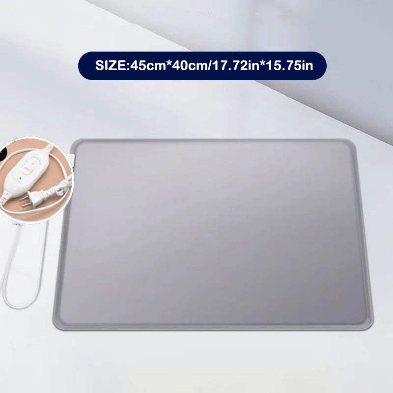 Smart Heated Pet Mat with Chew-Safe Cord