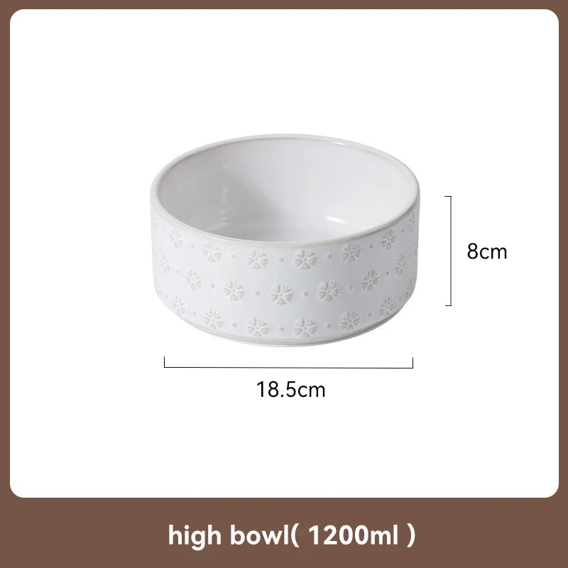 Elevated Dog Feeding Bowl Set