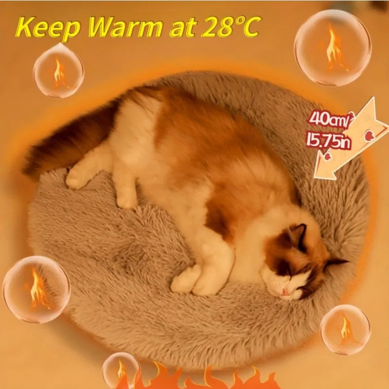 Heated Pet Bed Mat for Cosy Rest