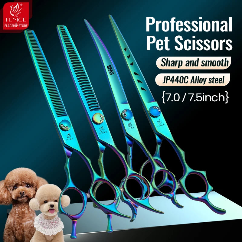 Pet Grooming Shears Set
