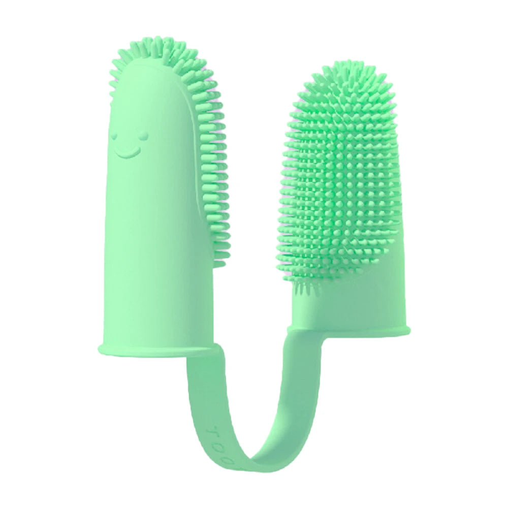 Sturdy Double Finger Toothbrush