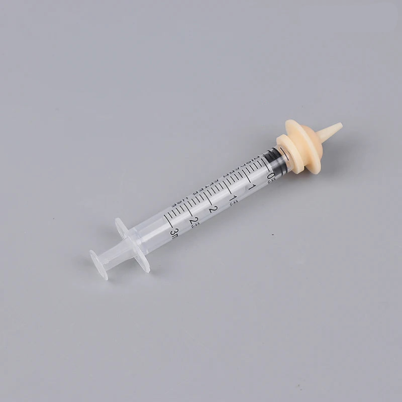 Pet Feeding Tool with Silicone Nipple Feeder