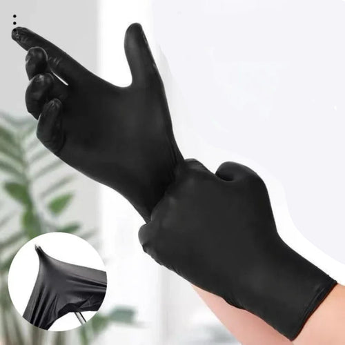 Disposable Black Latex Rubber Gloves for Australian pets
