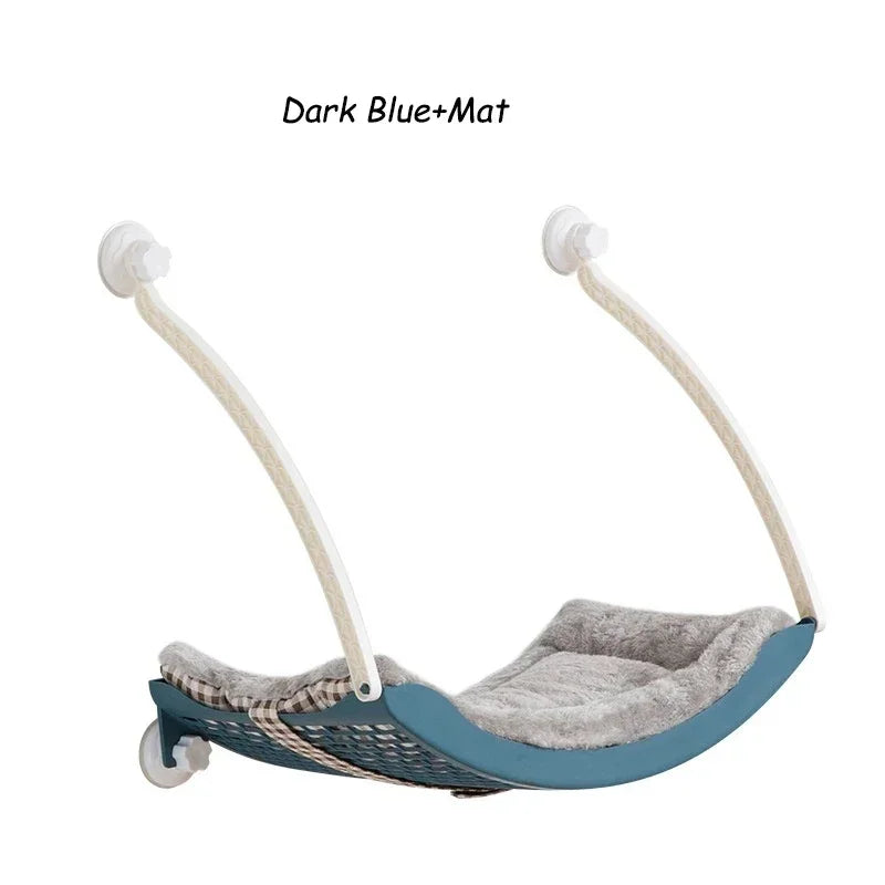 Cat Window Hammock with Fleece Cushion
