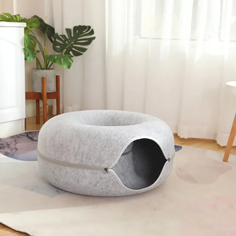 Cat Bed Donut Shape Bed