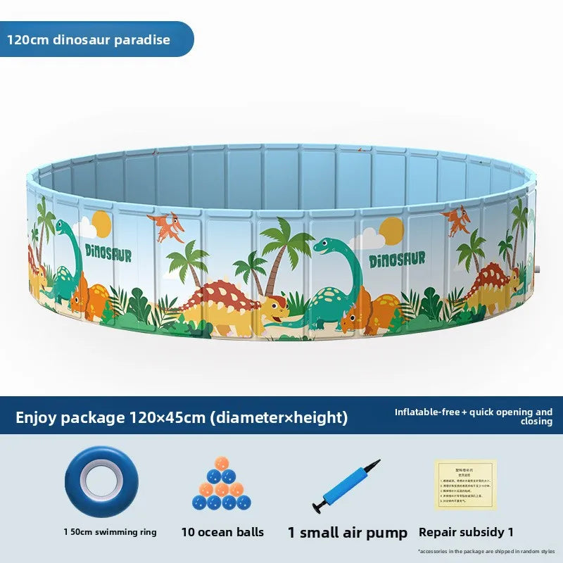 Non-Inflatable Outdoor Play Pool